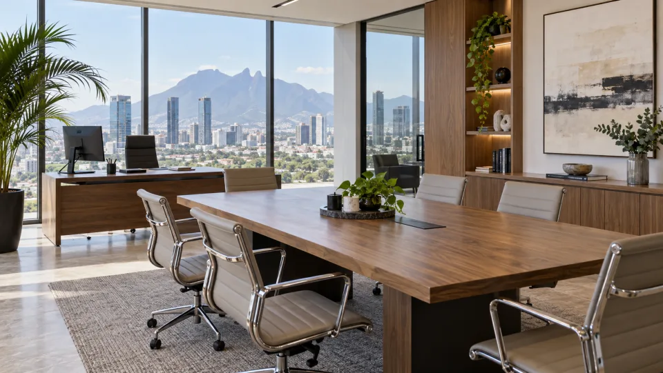 Oficinas ilustrativas para el sector corporativo y de servicios